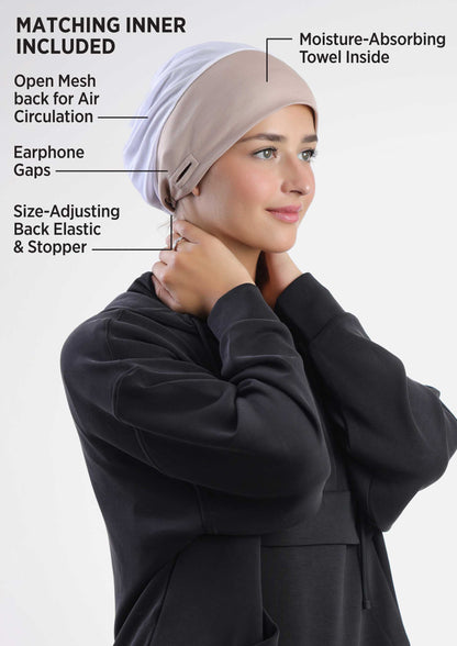 Sports Freestyle Hijab - Reversible